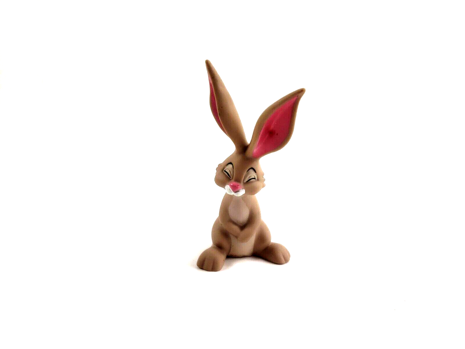 Disney Sleeping Beauty Aurora Rubber Bunny Rabbit Animal Figure Toy  - $10.39