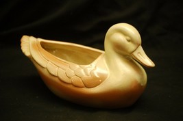 Old Vintage Lazy Bones Desert Gold by Frankoma Duck Planter 208 Terra Cotta Art - £31.28 GBP