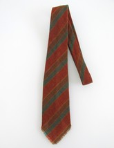 Vintage Unbranded Men&#39;s Fringed Wool Tie - £19.98 GBP