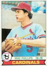 1979 Topps Mike Phillips 258 Cardinals EX - £0.79 GBP
