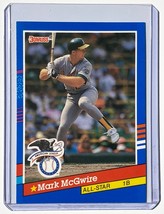 1991 Donruss #105 Mark Mc Gwire Baseball Card Oakland Athletics A&#39;s Mint - £3.09 GBP