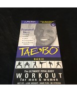 TAE BO LIVE BASIC WORKOUT VHS Video Tapes Like New - £5.80 GBP