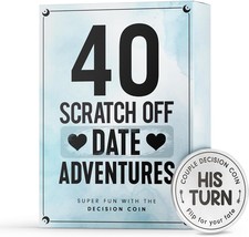 LOVEVIBE - Couples Gift Ideas, Scratch Off Couple Games for Date Night, Card - £22.11 GBP