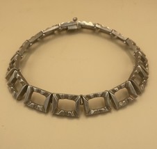 Antonio Reina Large Heavy AAR Mexico Sterling Silver 925 Choker Necklace... - $499.00