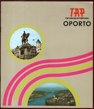 1970s Original Tourist Brochure Oporto Portugal Airline TAP Porto Illustrated - £18.89 GBP