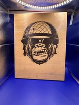 Smoking Monkey wall decor  - $30.00