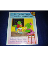 My Brother Oscar Thinks He Knows It All by Linda Wagner Tyler New - £7.82 GBP