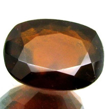 9.1Ct Natural Hessonite Garnet (Gomedh) Oval Faceted D Gemstone - £17.96 GBP