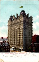 Philadelphia Pennsylvania Postcard Bellevue Stratford Hotel Building Posted 1907 - £2.36 GBP