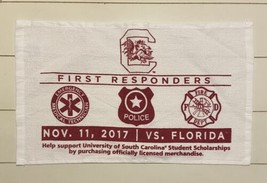 South Carolina Gamecocks vs Florida 11/11/2017 Football Rally Game Towel - $9.95