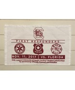South Carolina Gamecocks vs Florida 11/11/2017 Football Rally Game Towel - £7.82 GBP