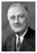 President Franklin Delano Roosevelt Portrait 4X6 B&amp;W Photo - £6.26 GBP