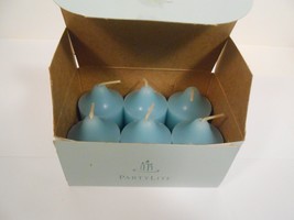 Party Lite Island Oasis Votive Candles V06542 Box Of 6 - $10.40