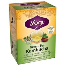 Yogi Tea Green Tea (contains caffeine) Kombucha 16 tea bags - £7.56 GBP