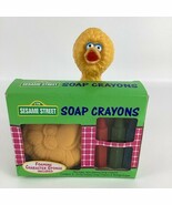 Vintage Sesame Street Bath Toys Soap Crayons Foaming Character Sponge Bi... - $33.78 CAD