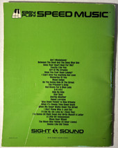 Memories in Music Easy to Play Speed Music - Vintage 1978 Song Book - $8.58