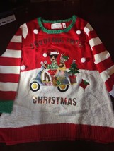 Scooting Into Christmas Sweater 1X - £30.07 GBP
