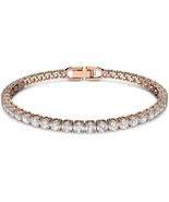 SWAROVSKI Tennis Deluxe Crystal Bracelet and Necklace Jewelry Collection... - £159.36 GBP