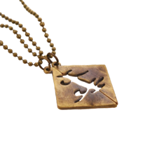 The Mortal Instruments Bronze Double Parabatai Necklace - $15.00