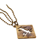 The Mortal Instruments Bronze Double Parabatai Necklace - £11.95 GBP