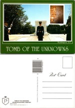 Virginia Arlington Cemetery Tomb of the Unknown Soldier Sentries VTG Postcard - £7.42 GBP