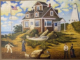 Buffalo Games Charles Wysocki &quot;A Delightful Day on Sparkhawk Island&quot; 1000 puzzle - £10.18 GBP