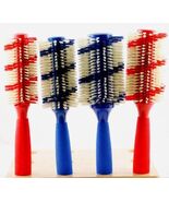 1 Piece 100% Boar Bristle Barrel Brush Comfort Grip Handle - $125.42 MXN+