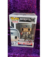 Funko Pop Football NFL Patriots Tom Brady #59 - Fanatics Exclusive - £97.93 GBP