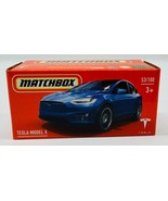 Matchbox Power Grabs Tesla Model X Blue - $6.74