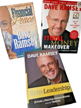 Lot 3 Dave Ramsey Total Money Makeover Financial Peace Entre Leadership Hardcove - £15.49 GBP