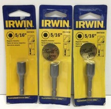 Irwin Tools 3547321C Magnetic Nutsetter  5/16&quot; Pack of 3 - $15.34