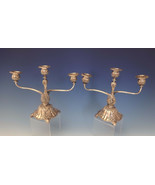 Chrysanthemum by Tiffany and Co Sterling Silver Candelabra Pair 3-Light ... - €32.141,18 EUR