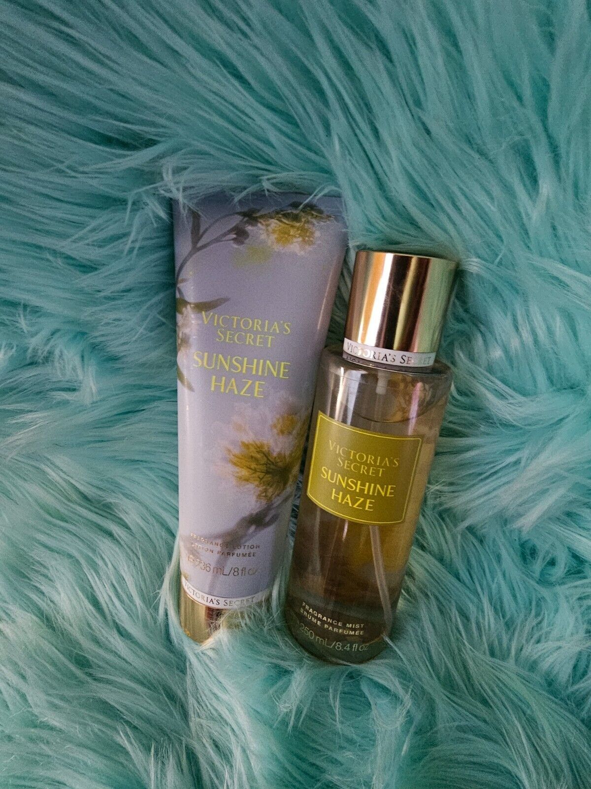 Primary image for Victoria Secret Sunshine Haze Fragrance Mist & Body Lotion 2pc Set