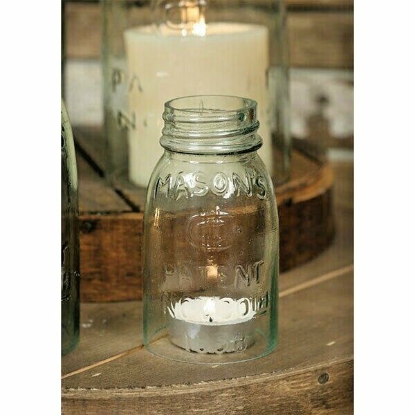 Mini Mason Jar Cloche - candle cover - $16.99