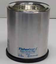 Fisherbrand Metal 350mL Low Form Cylindrical Dewar Flask Model# 10-196-6 - £77.57 GBP
