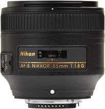 Nikon Af S Nikkor 85Mm F/1.8G Fixed Lens With Auto Focus For Nikon Dslr Cameras - $554.99