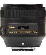 Nikon Af S Nikkor 85Mm F/1.8G Fixed Lens With Auto Focus For Nikon Dslr ... - £435.51 GBP