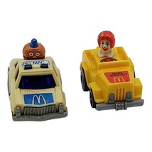 Vtg McDonalds Happy Meal Pull Back Cars Big Mac Ronald 1984/1985 Ertl Hong Kong - £9.72 GBP