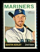 2013 Topps Heritage Baseball Trading Card #166 Dustin Ackley Seattle Mariners - £7.77 GBP
