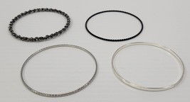AR4) Mixed Lot of 4 Junk Drawer Costume Jewelry Woman Bracelets - $182.25 MXN
