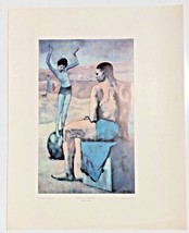 art print Pablo Picasso 1905 Acrobat on a Ball 22 5/8 by 28 5/8 inch USED AS IS - £7.10 GBP
