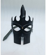 Medieval Knight Black Mask Nautical Collectible, Accessories Costume Hel... - $130.36 CAD