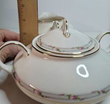 Pope Gosser China la Belle Sugar Bowl & Creamer image 11