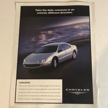 Chrysler Concorde LXI 1990s Vintage Print Ad Advertisement pa11 - $5.93