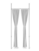 Umbra 1012718-765-REM MODERN/CONTEMPORARY Curtain Rod 36'', Metallic Nickel - $40.26