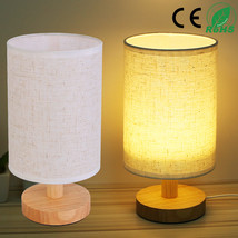 Beside Lamps for Bedroom Nightstand Lamp USB Plug Modern Lantern W/ 32.4... - £22.72 GBP