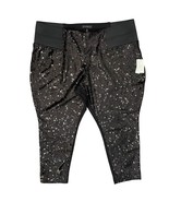 Eloquii Black Miracle Flawless Sequin High Rise Ponte Leggings Pants siz... - $37.36 CAD