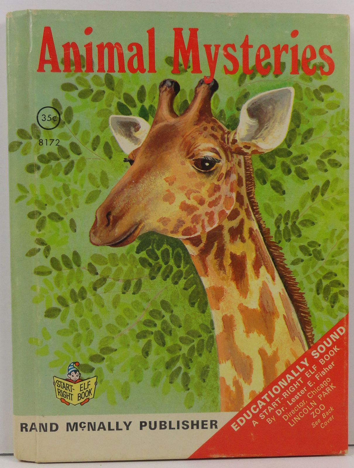 Animal Mysteries by Dr. Lester E. Fisher Start Right Elf Book - $3.99