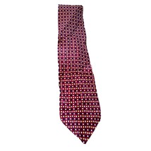 Tongue Tied Tom Mclellon Men’s Red Multicolor Dot Abstract Geometric Sil... - £9.95 GBP