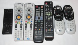 Lot Of 7 OEM Remote Controls DIRECTV Samsung Sharp Clean No Batteries Untested - £11.07 GBP